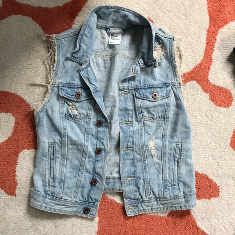 Denim vest